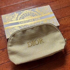 Christian Dior Luxurious Gold Pouch